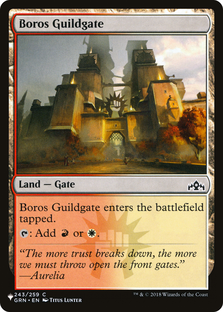 Boros Guildgate Card Image