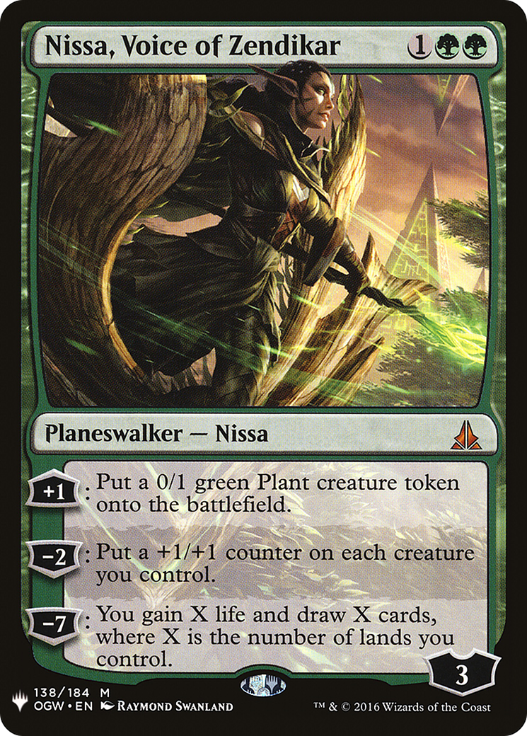 Nissa, Voice of Zendikar Card Image