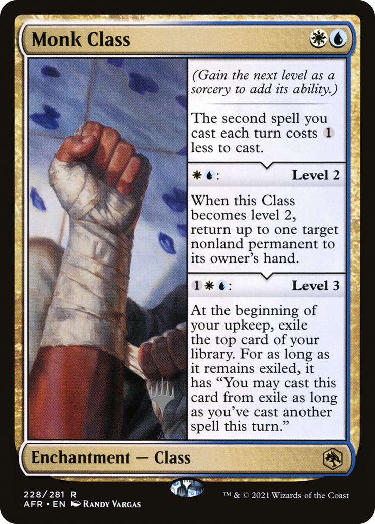 Monk Class Card Image