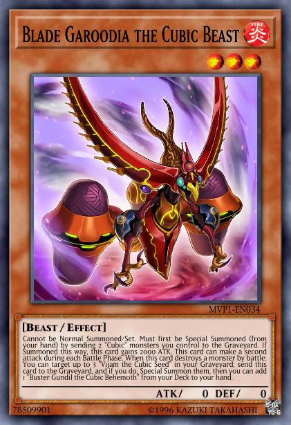 Blade Garoodia the Cubic Beast Card Image