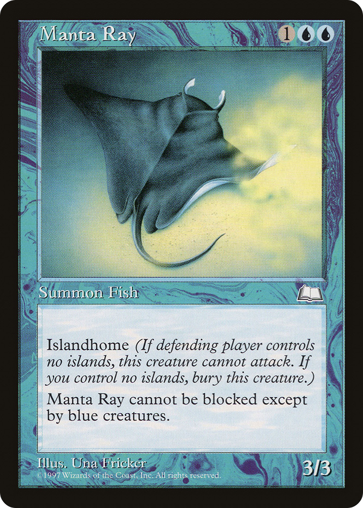 Manta Ray Card Image