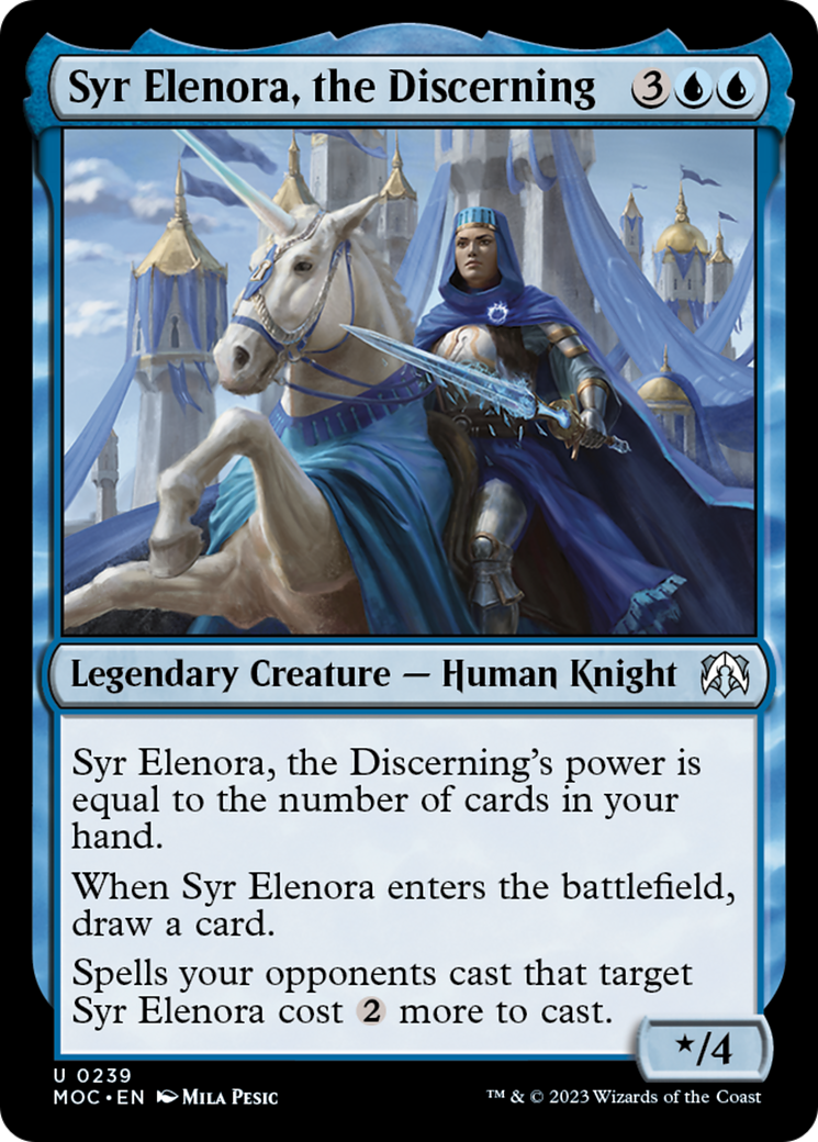 Syr Elenora, the Discerning Card Image