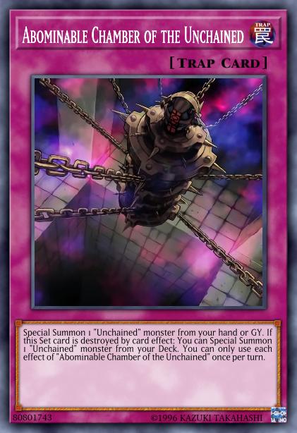 Abominable Chamber of the Unchained Card Image