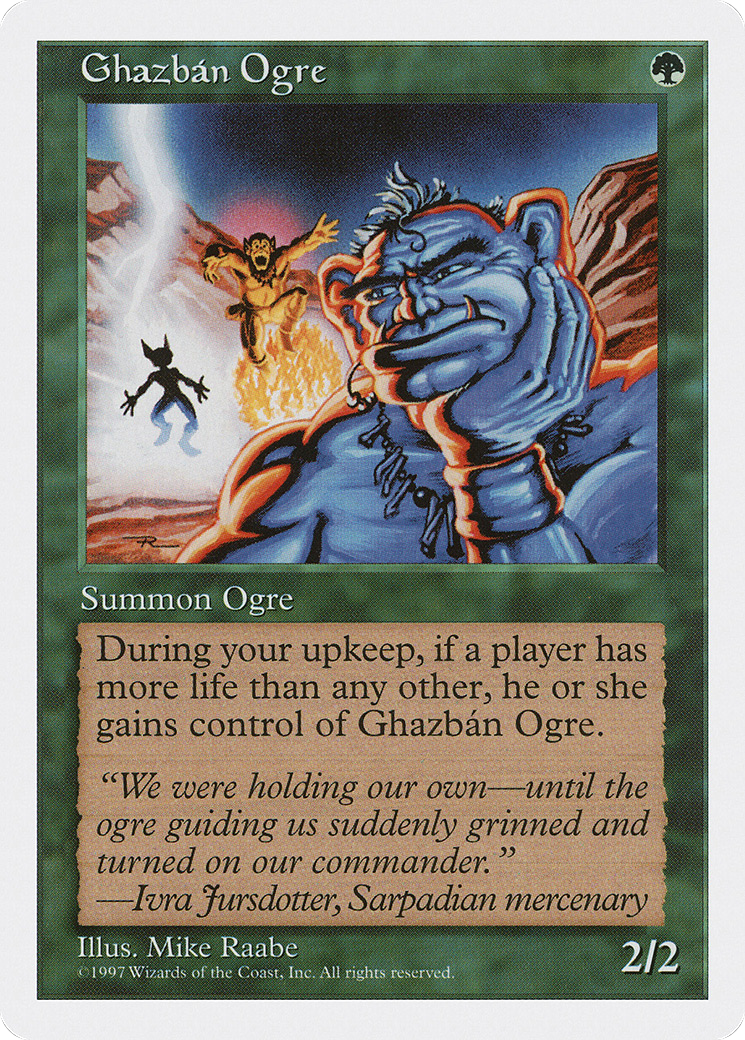 Ghazbán Ogre Card Image