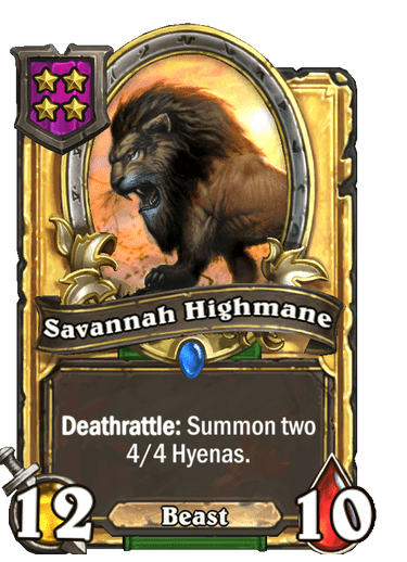 Savannah Highmane Card Image