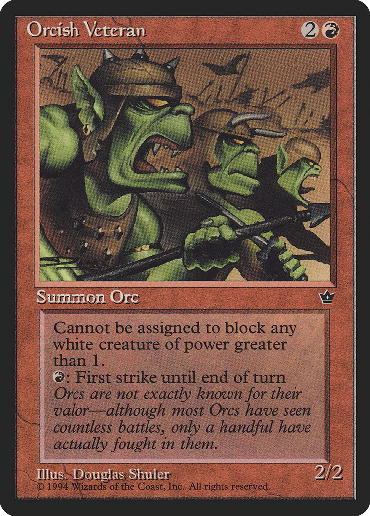 Orcish Veteran Card Image