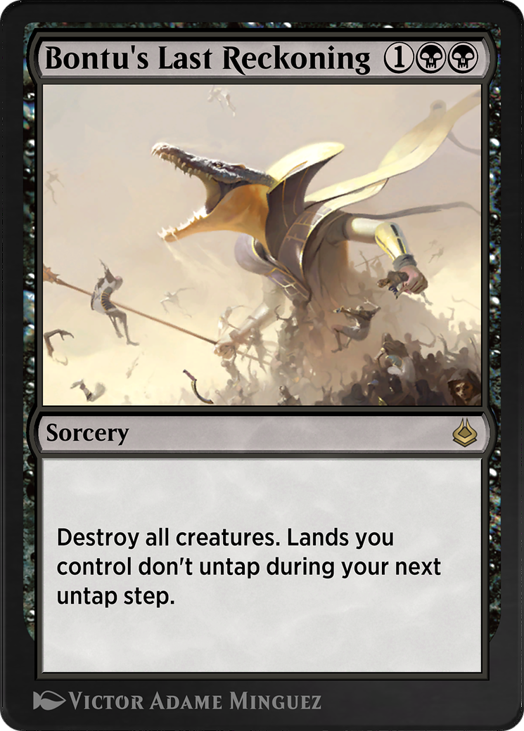 Bontu's Last Reckoning Card Image