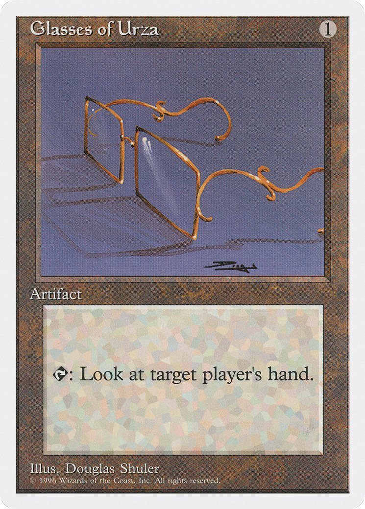 Glasses of Urza Card Image