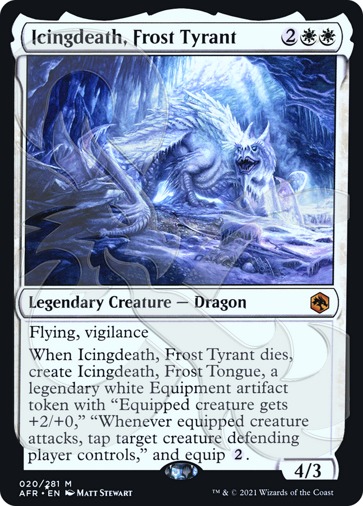 Icingdeath, Frost Tyrant Card Image