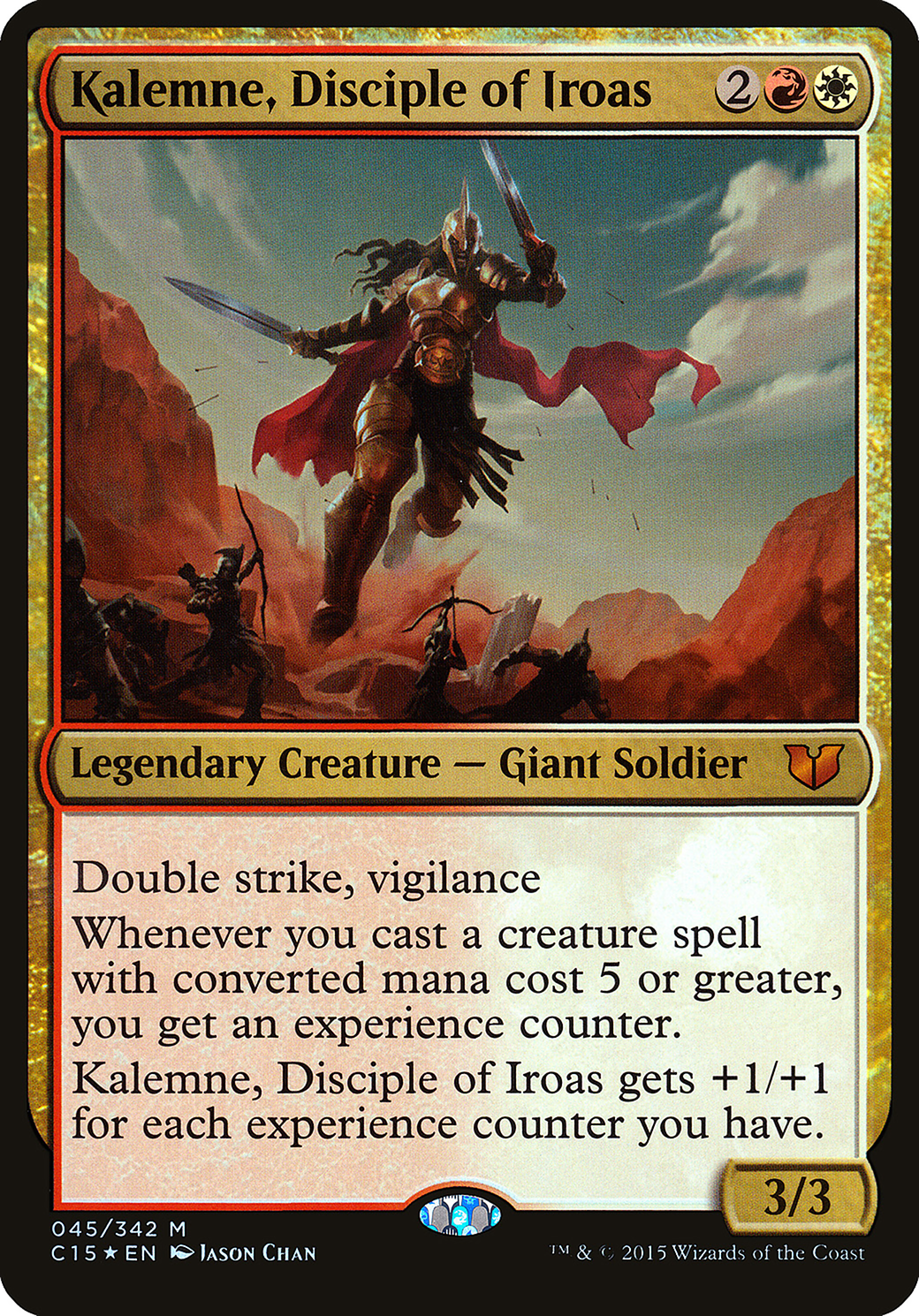 Kalemne, Disciple of Iroas Card Image