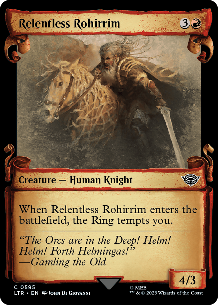 Relentless Rohirrim Card Image
