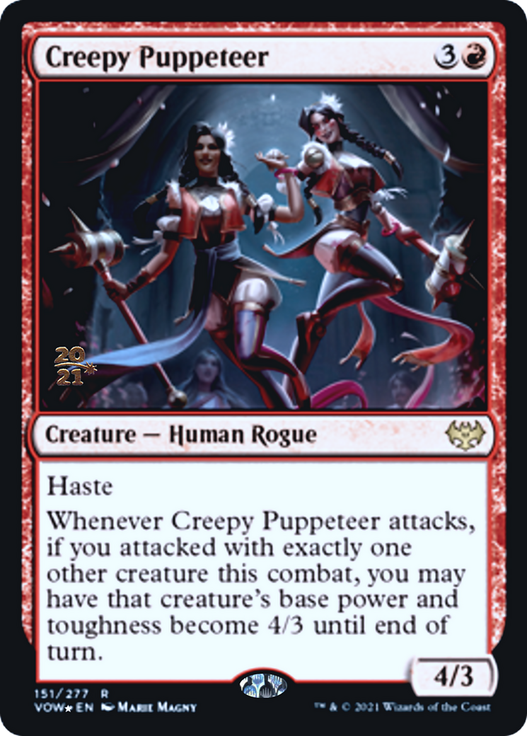 Creepy Puppeteer Card Image