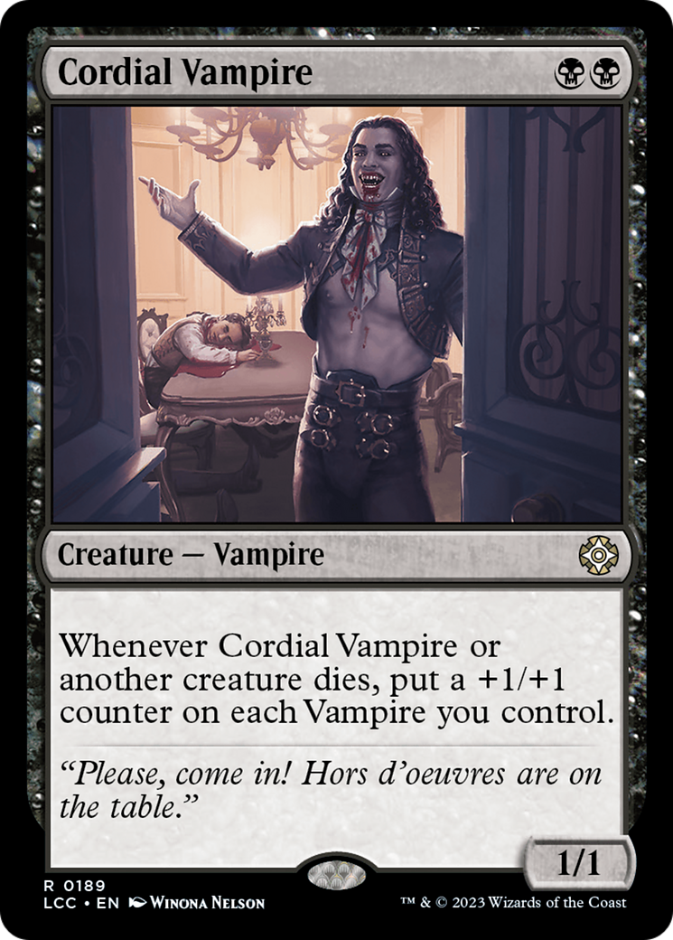 Cordial Vampire Card Image