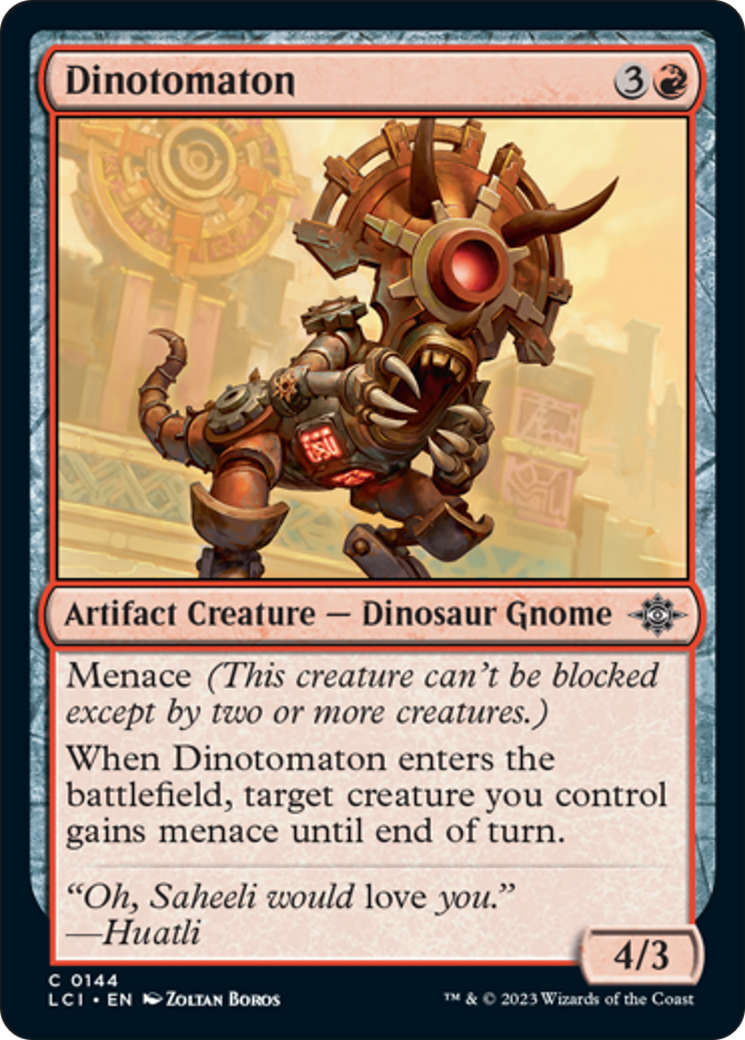 Dinotomaton Card Image