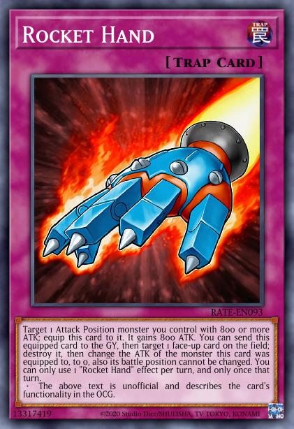 Rocket Hand Card Image