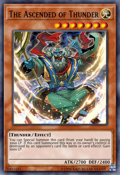 The Ascended of Thunder Card Image