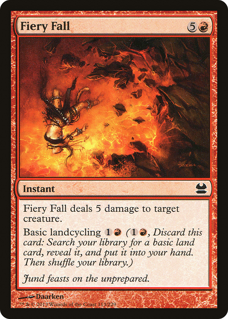 Fiery Fall Card Image