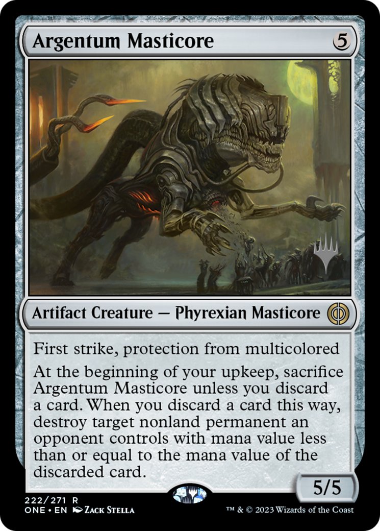 Argentum Masticore Card Image