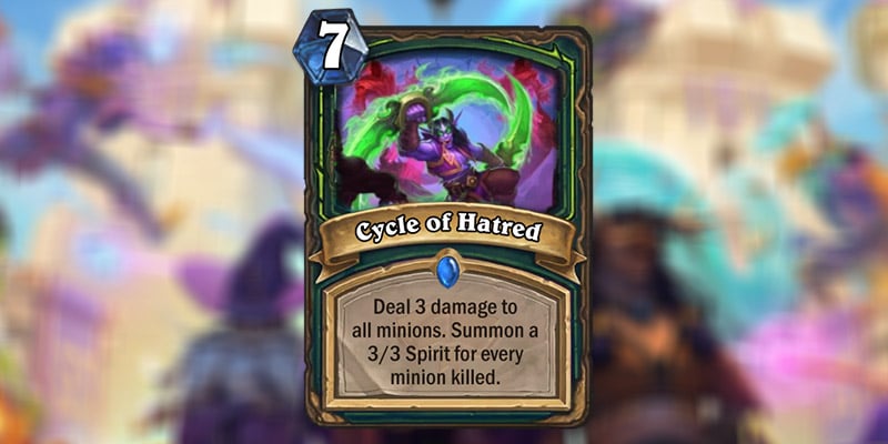 Cycle of Hatred is a Demon Hunter Card Revealed for Hearthstone's Scholomance Academy Expansion