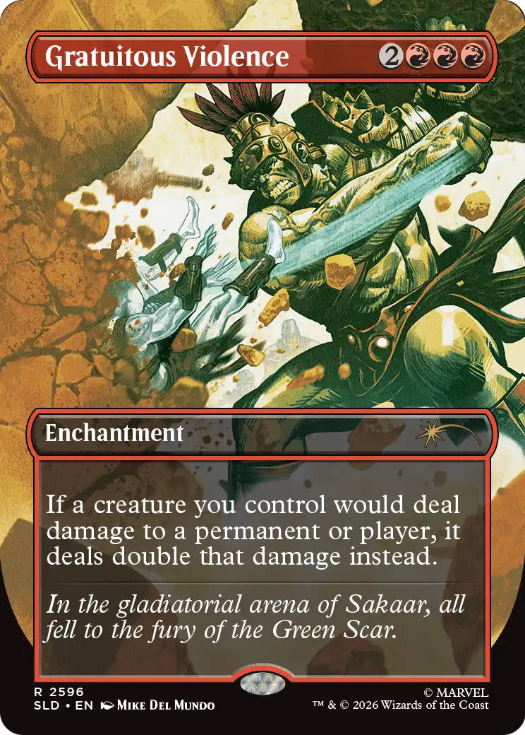 Gratuitous Violence Card Image