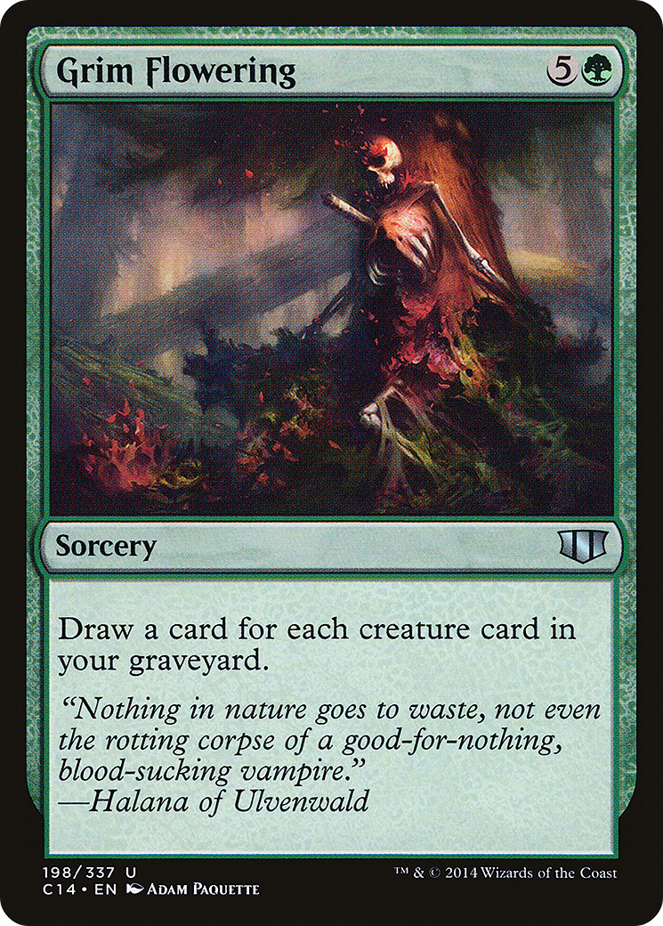 Grim Flowering Card Image