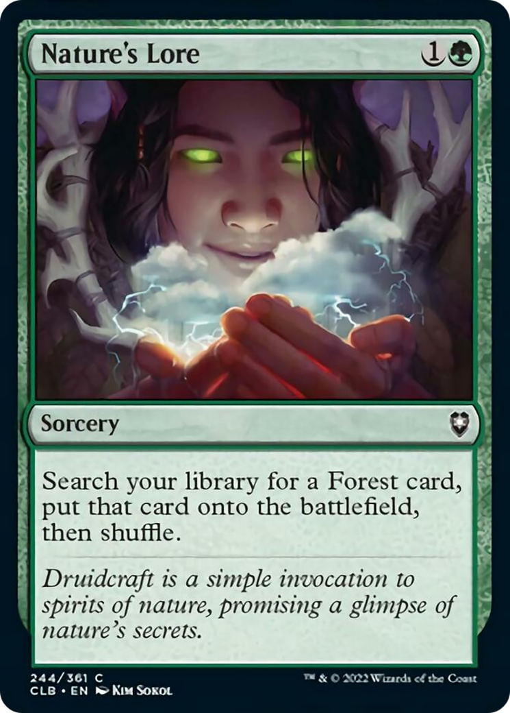 Nature's Lore Card Image