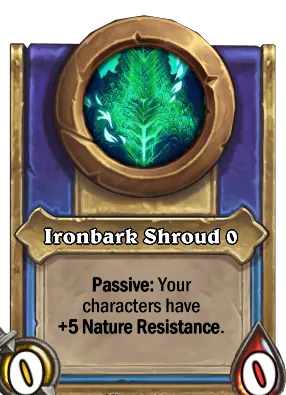 Ironbark Shroud {0} Card Image