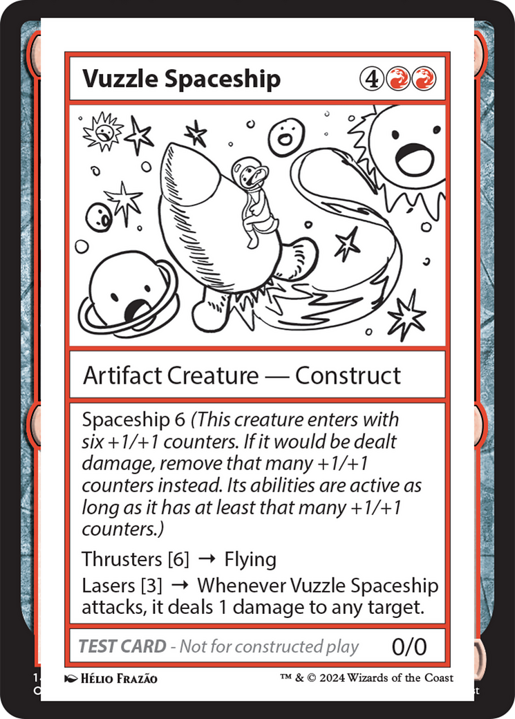 Vuzzle Spaceship Card Image