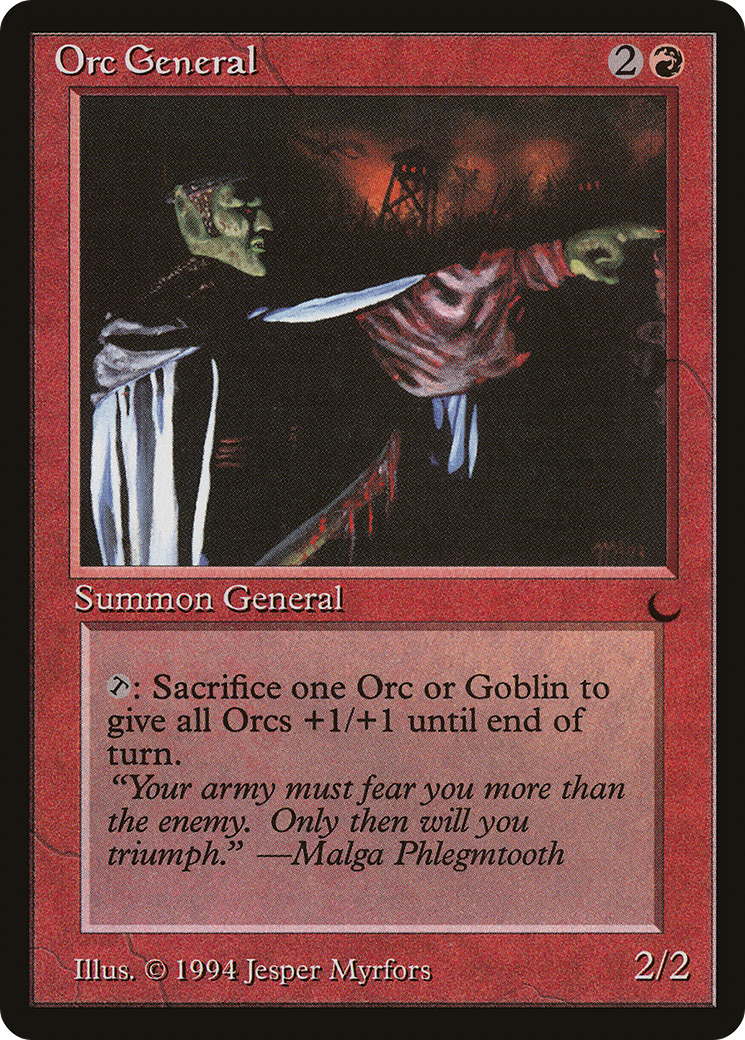 Orc General Card Image