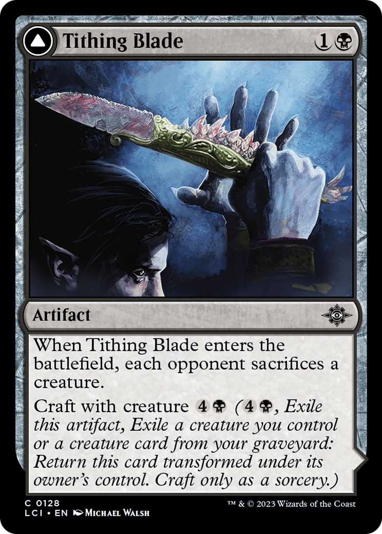 Tithing Blade // Consuming Sepulcher Card Image