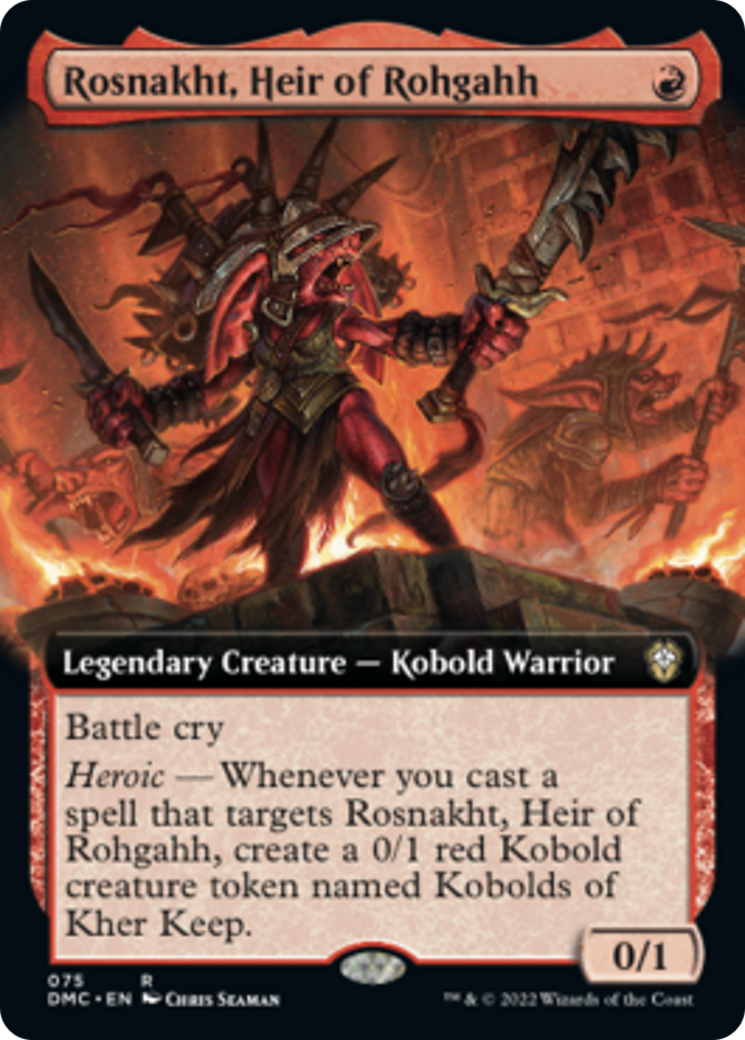 Rosnakht, Heir of Rohgahh Card Image