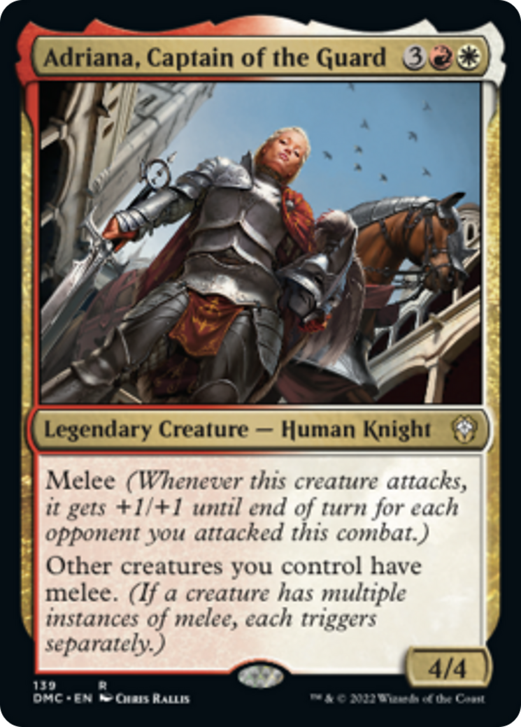Adriana, Captain of the Guard Card Image