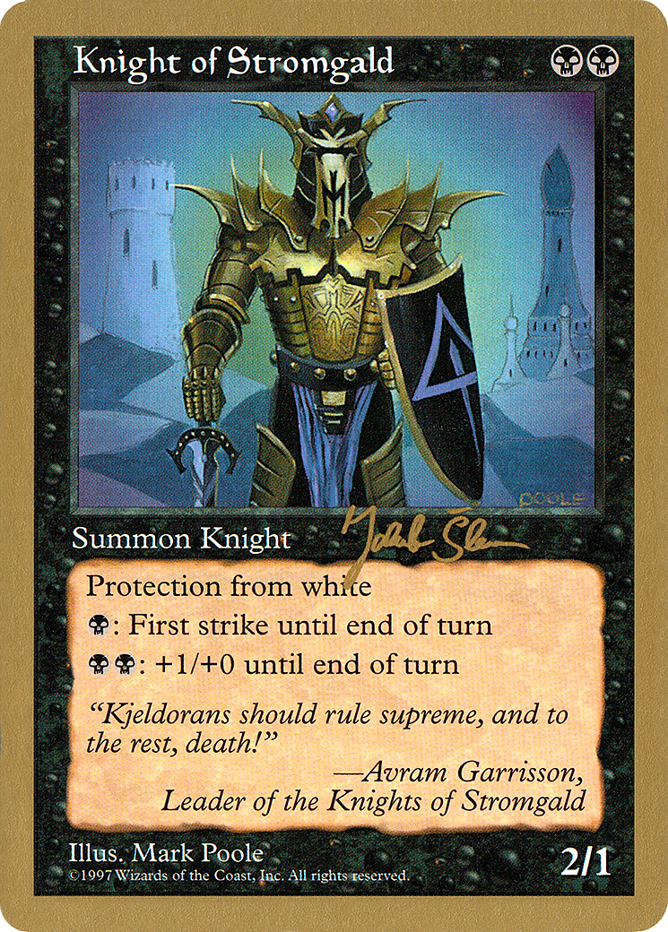 Knight of Stromgald Card Image