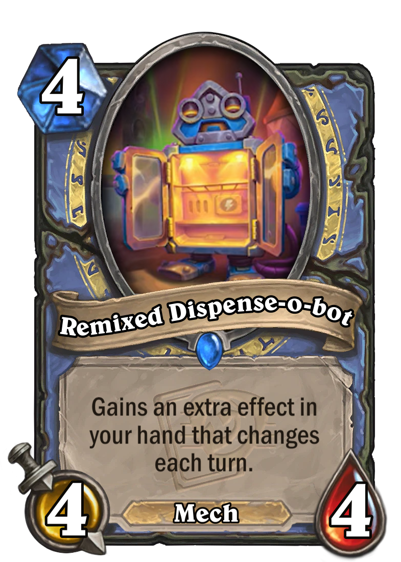 Remixed Dispense-o-bot Card Image