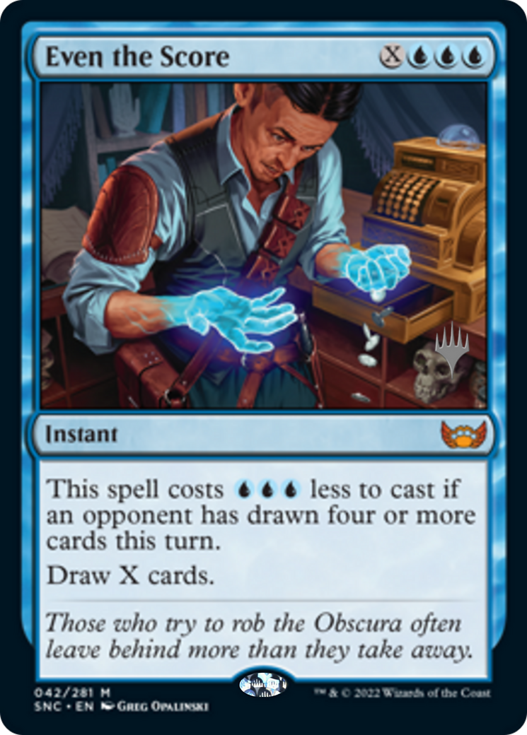 Even the Score Card Image