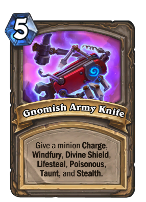 Gnomish Army Knife Card Image