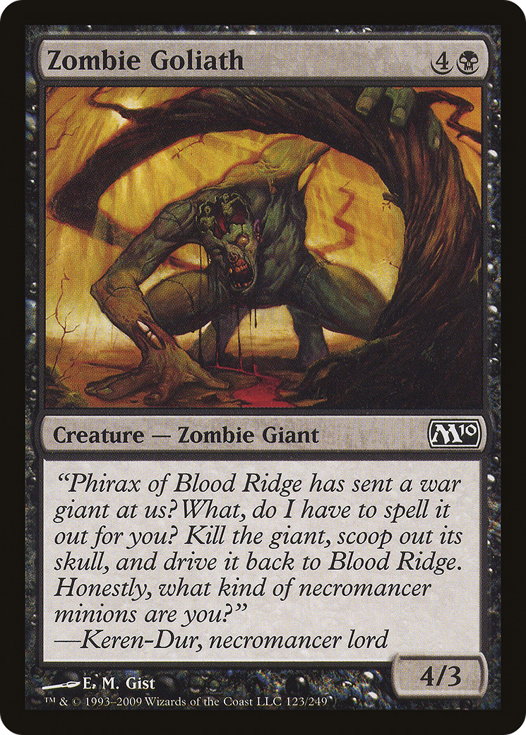 Zombie Goliath Card Image