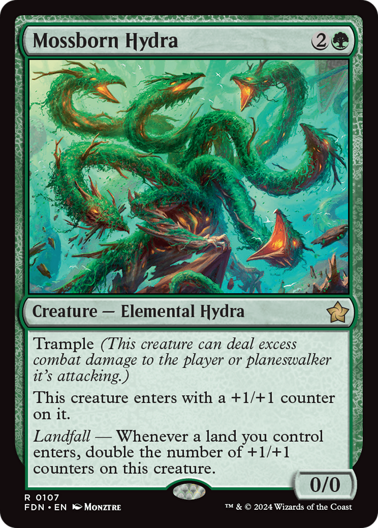 Mossborn Hydra Card Image