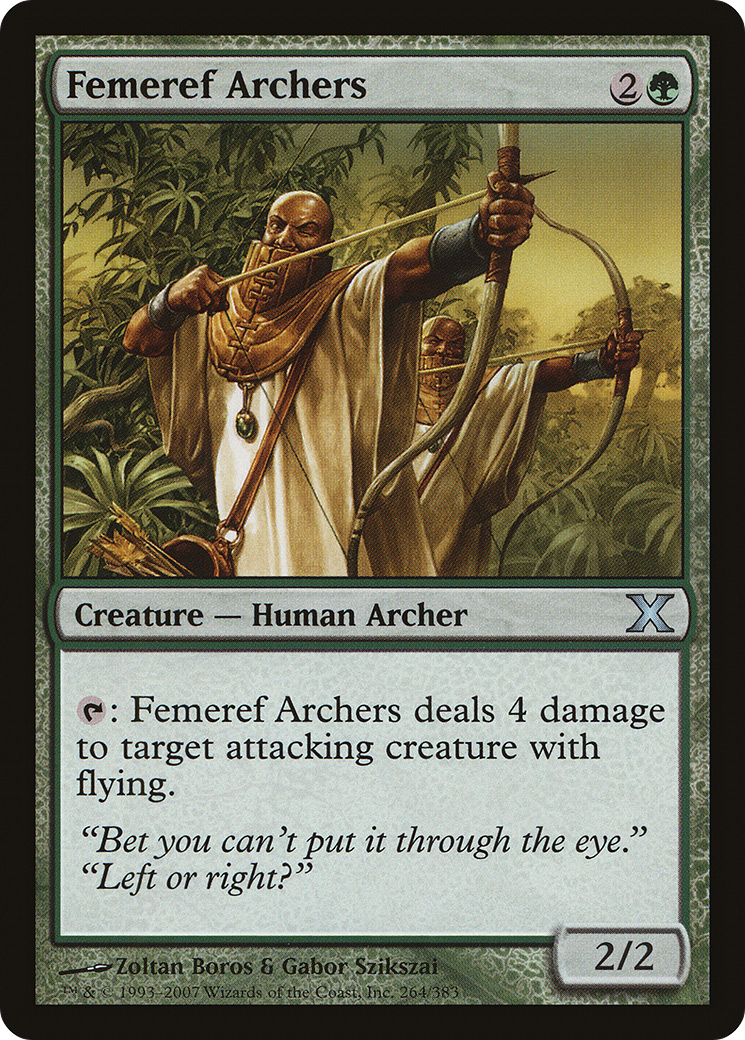 Femeref Archers Card Image