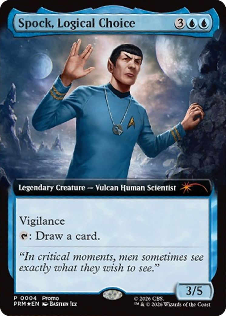 Spock, Logical Choice