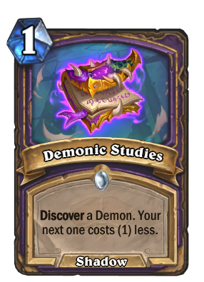 Demonic Studies Card Image