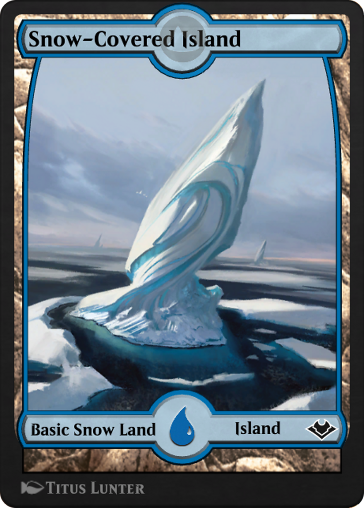 Snow-Covered Island Card Image