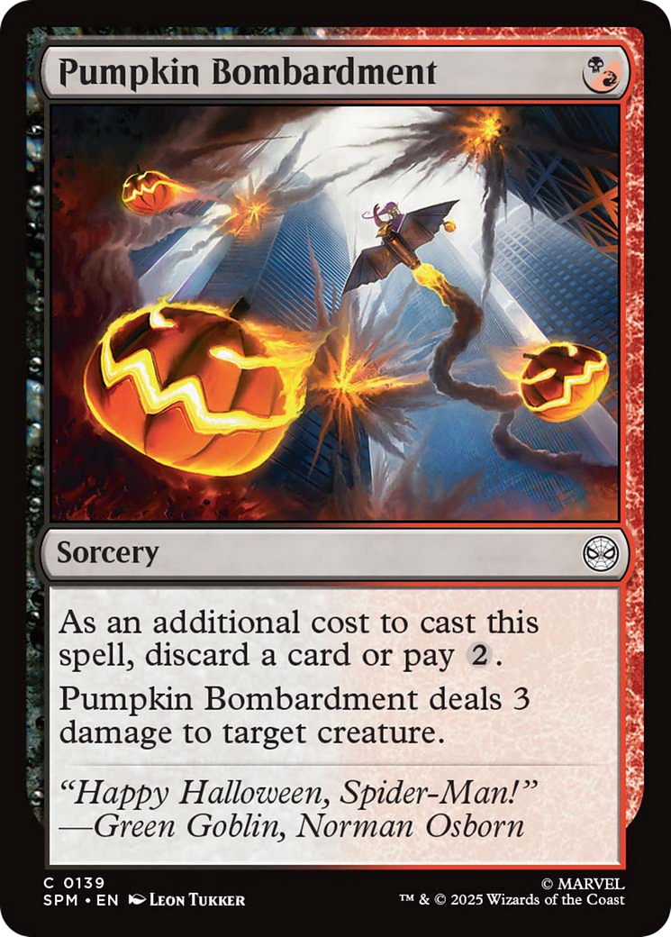 Pumpkin Bombardment Card Image