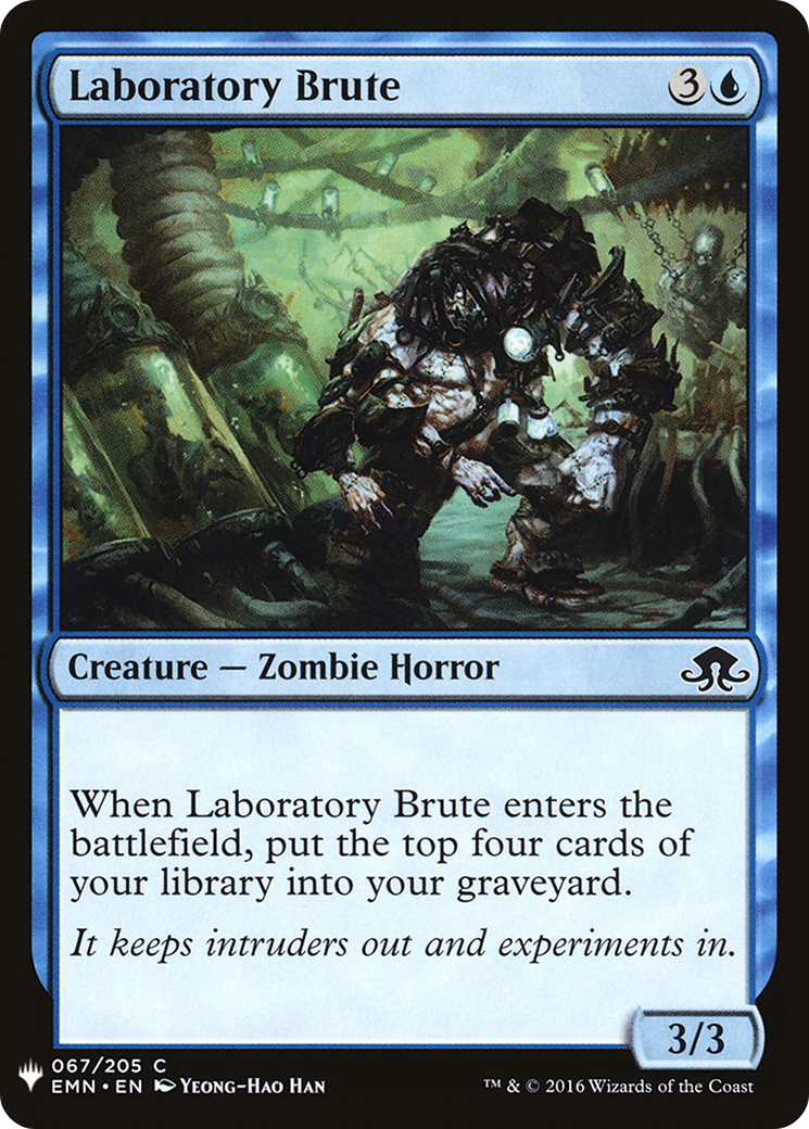 Laboratory Brute Card Image