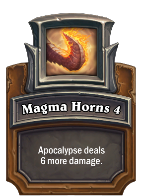 Magma Horns {0} Card Image