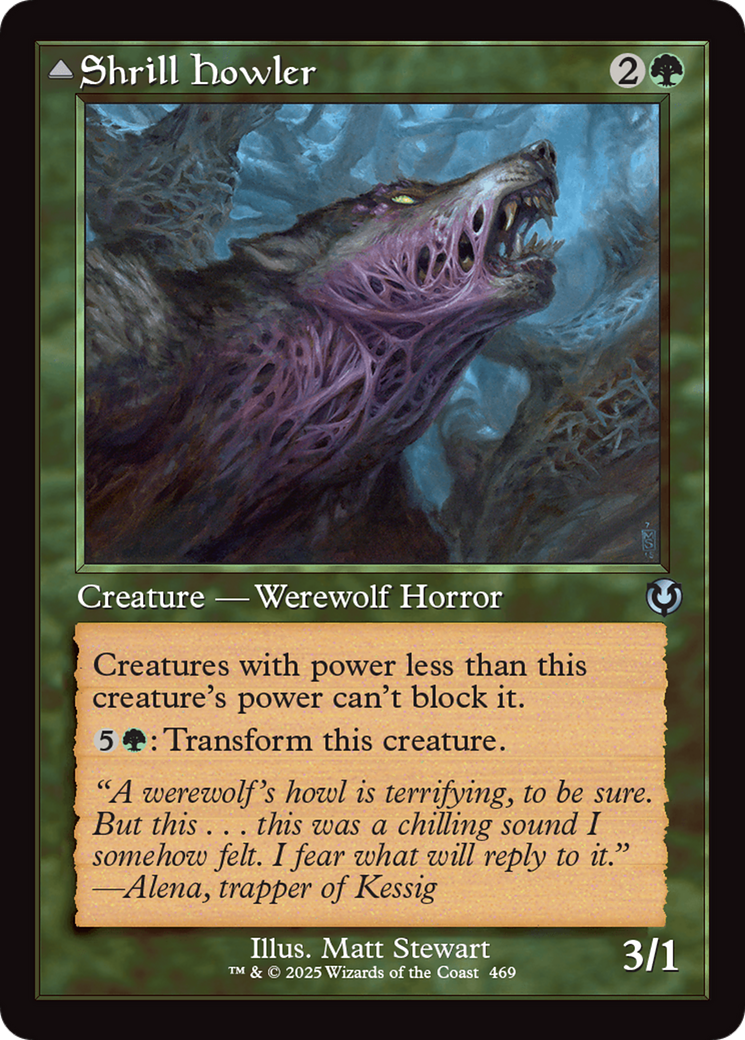 Shrill Howler // Howling Chorus Card Image