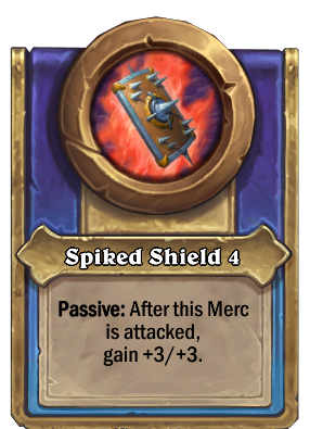 Spiked Shield 4 Card Image