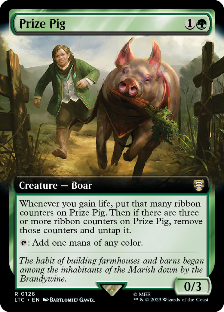Prize Pig Card Image