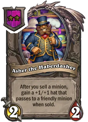 Asher the Haberdasher Card Image