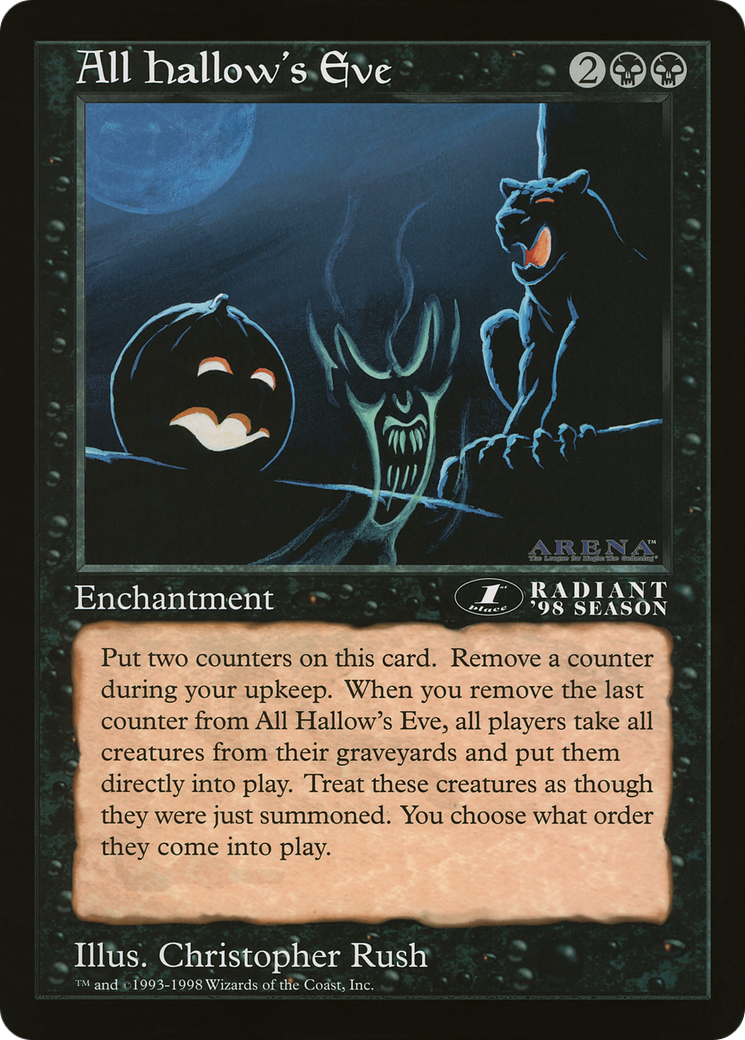 All Hallow's Eve Card Image